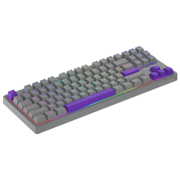 Tastatură Hator Rockfall 2 Mecha TKL Autograph Edition Cu fir/ Titanium photo 3