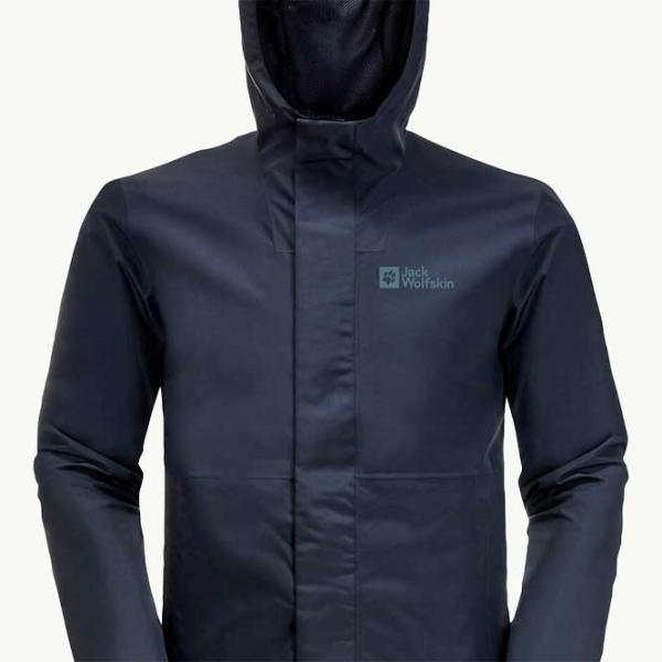 Jachetă pentru bărbați Jack Wolfskin Baydream Semi-sezon/ Navy photo 2 Jachetă pentru bărbați Jack Wolfskin Baydream Semi-sezon/ Navy photo 2
