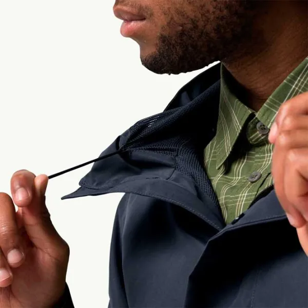 Jachetă pentru bărbați Jack Wolfskin Baydream Semi-sezon/ Navy photo 5 Jachetă pentru bărbați Jack Wolfskin Baydream Semi-sezon/ Navy photo 5