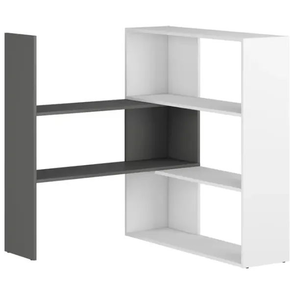 Стеллаж Magnus Flexi mini 110см x 103см x 29см cm/ ЛДСП/ White photo 2 Стеллаж Magnus Flexi mini 110см x 103см x 29см cm/ ЛДСП/ White photo 2