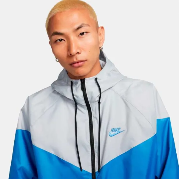 Ветровка для мужчин Nike M Nsw Spe Wvn Lnd Wr Hd Jkt Демисезонная/ Синий photo 4