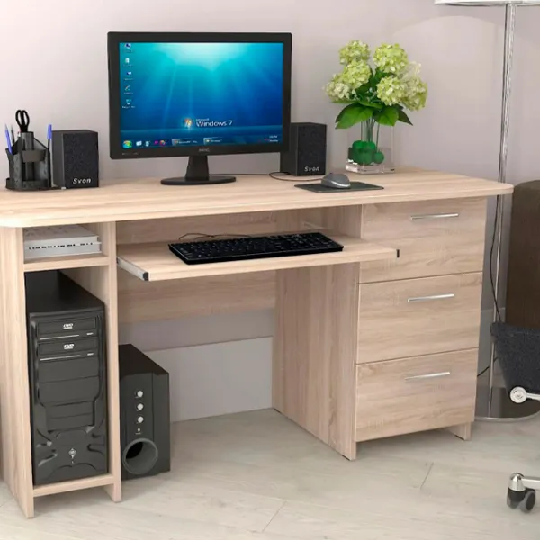 Офисный стол Fabrik Home СК-11 ДСП/ Дуб Сонома photo 5