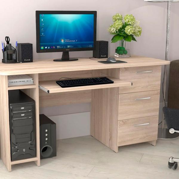 Офисный стол Fabrik Home СК-11 ДСП/ Дуб Сонома photo 5