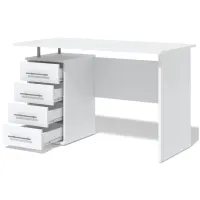 Офисный стол Fabrik Home СК-03 ДСП/ Белый photo 3