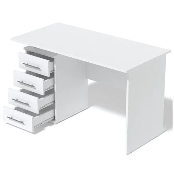 Офисный стол Fabrik Home СК-03 ДСП/ Белый photo 4