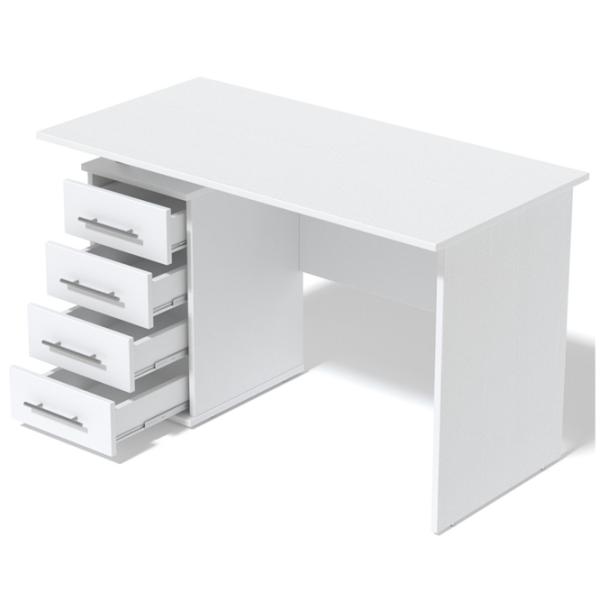 Офисный стол Fabrik Home СК-03 ДСП/ Белый photo 4