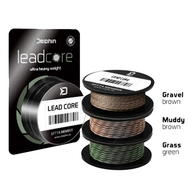 Fir pentru pescuit Delphin LEADCORE 8 m/ 20.4 kg photo 2 Fir pentru pescuit Delphin LEADCORE 8 m/ 20.4 kg photo 2