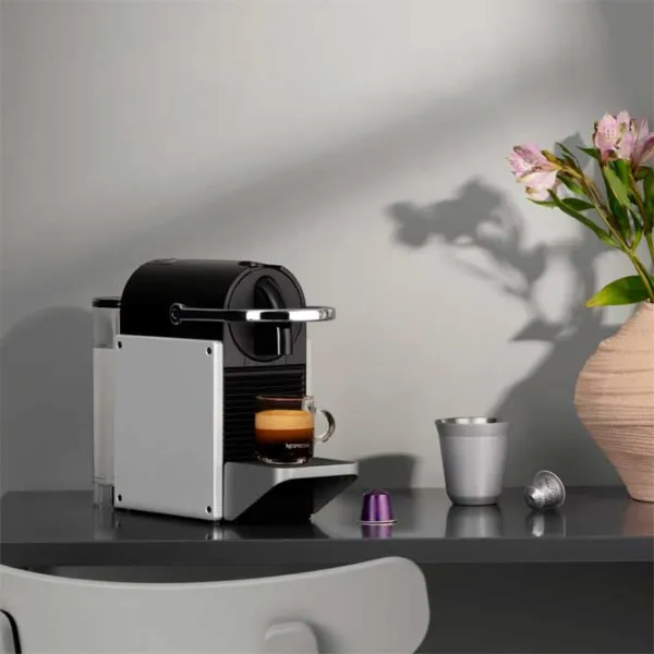 Aparat de cafea DeLonghi EN127.S PIXIE 0.7 l/ Silver photo 7
