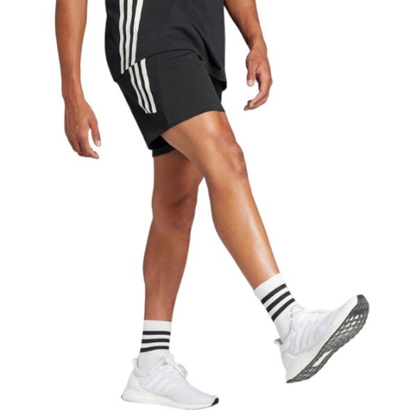 Pantaloni scurți pentru bărbați Adidas M Fi 3S Sho  L / Black photo 4 Pantaloni scurți pentru bărbați Adidas M Fi 3S Sho  L / Black photo 4
