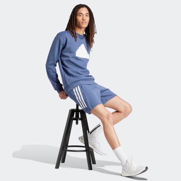 Pantaloni scurți pentru bărbați Adidas M Fi 3S Sho  XL / Blue photo 4