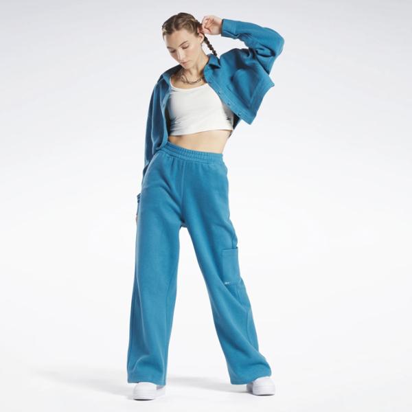 Ветровка для женщин Reebok CL WDE FLEECE LAYE Демисезон/ Синий photo 4