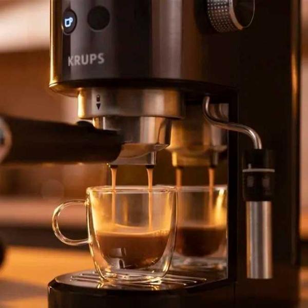 Кофемашина KRUPS XP444G10 1 л/ Черный photo 6
