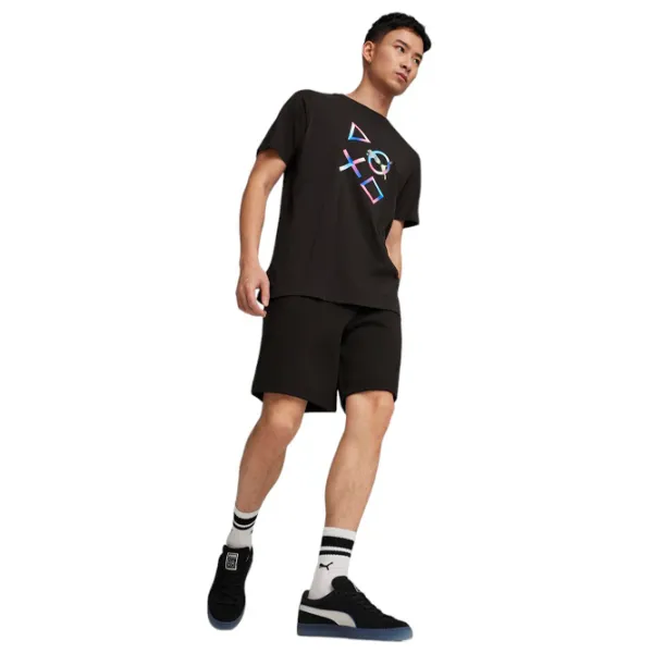 Pantaloni scurți pentru bărbați Puma X Playstation Shorts 8 M/ Black photo 5 Pantaloni scurți pentru bărbați Puma X Playstation Shorts 8 M/ Black photo 5