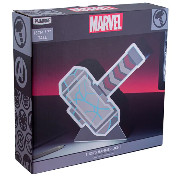 Настольная лампа фан Paladone Thors Hammer Box Серый photo 6 Настольная лампа фан Paladone Thors Hammer Box Серый photo 6