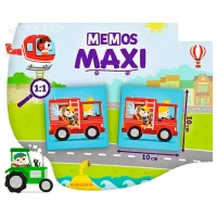Joc de masă Trefl Game Memos Maxi Vehicles 2+/ Dezvoltare photo 2