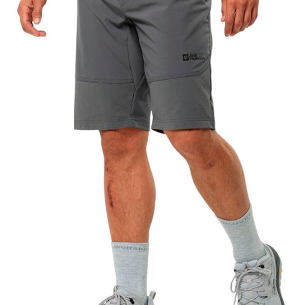 Шорты для мужчин Jack Wolfskin Hiking Alpine Short M XL/ Серый photo 3