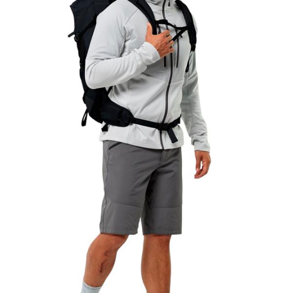 Шорты для мужчин Jack Wolfskin Hiking Alpine Short M XL/ Серый photo 5