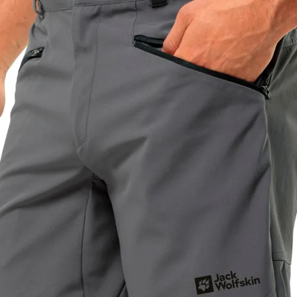 Шорты для мужчин Jack Wolfskin Hiking Alpine Short M XL/ Серый photo 6