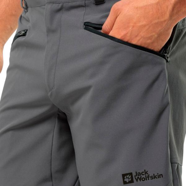 Шорты для мужчин Jack Wolfskin Hiking Alpine Short M XL/ Серый photo 6