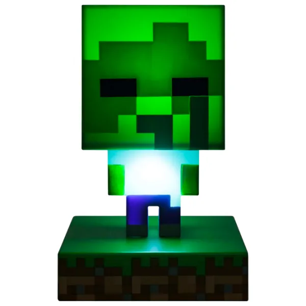 Lampă de masă fan Paladone Zombie Icon V2 Green photo 2 Lampă de masă fan Paladone Zombie Icon V2 Green photo 2