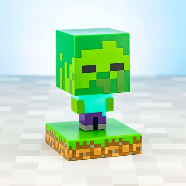 Lampă de masă fan Paladone Zombie Icon V2 Green photo 3 Lampă de masă fan Paladone Zombie Icon V2 Green photo 3