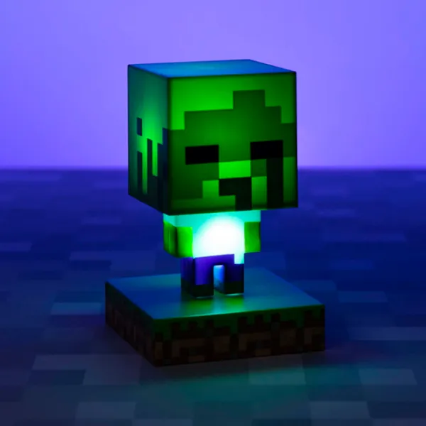 Lampă de masă fan Paladone Zombie Icon V2 Green photo 4 Lampă de masă fan Paladone Zombie Icon V2 Green photo 4