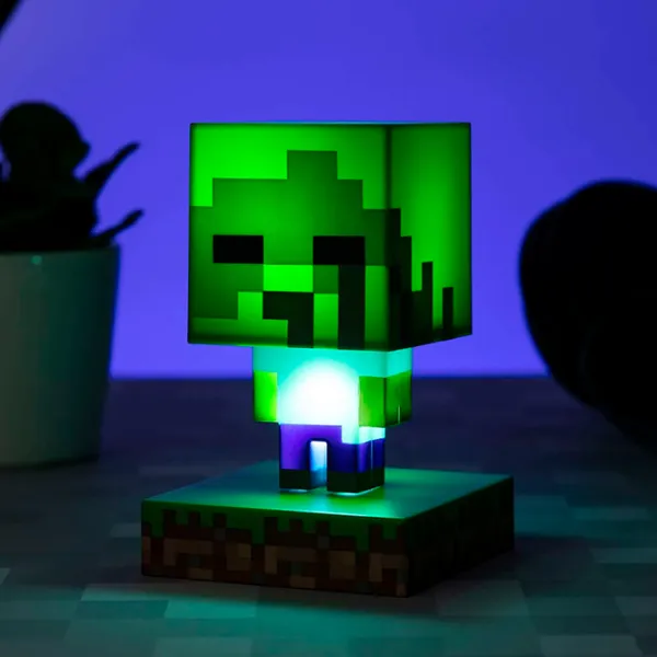 Lampă de masă fan Paladone Zombie Icon V2 Green photo 6 Lampă de masă fan Paladone Zombie Icon V2 Green photo 6