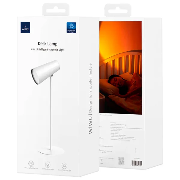 Lampă de masă WIWU Wi-D8 4 in 1 White photo 6