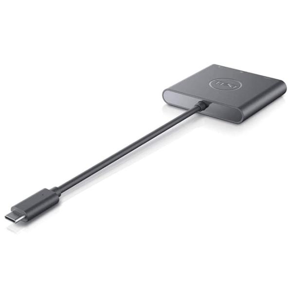 Adaptor Dell 1113978 USB Type-C/ Gray photo 3