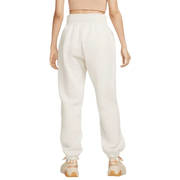 Спортивные брюки для женщин Nike W Nsw Phnx Flc Hr Os Pant XL/ Белый photo 2