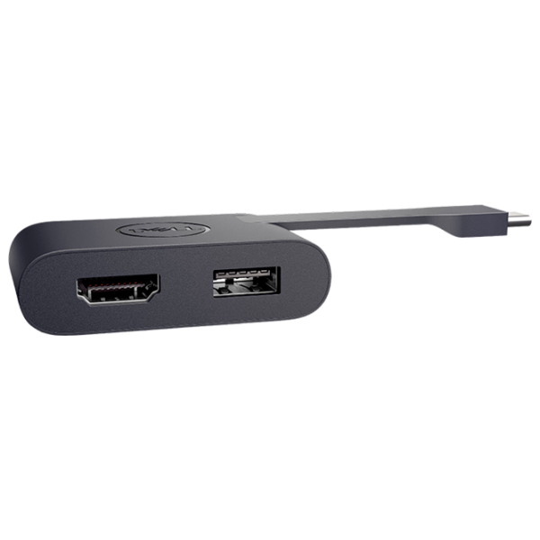 Adaptor Dell 1113992 USB Type-C/ Black photo 2