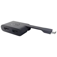 Adaptor Dell 1113992 USB Type-C/ Black photo 3