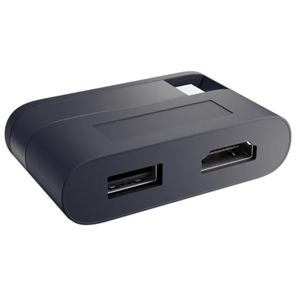 Adaptor Dell 1113992 USB Type-C/ Black photo 4