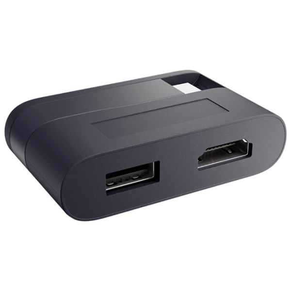 Adaptor Dell 1113992 USB Type-C/ Black photo 4