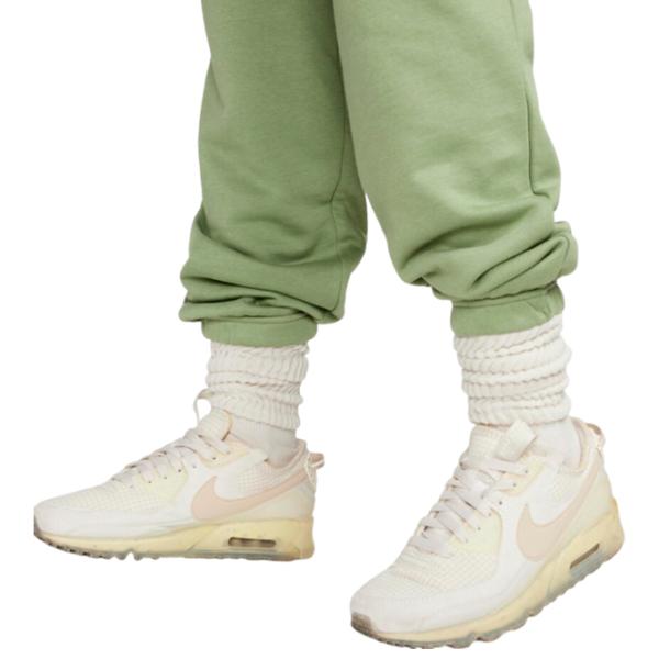 Спортивные брюки для женщин Nike W Nsw Phnx Flc Hr Os Pant Prnt XL/ Dark Olive Green photo 4