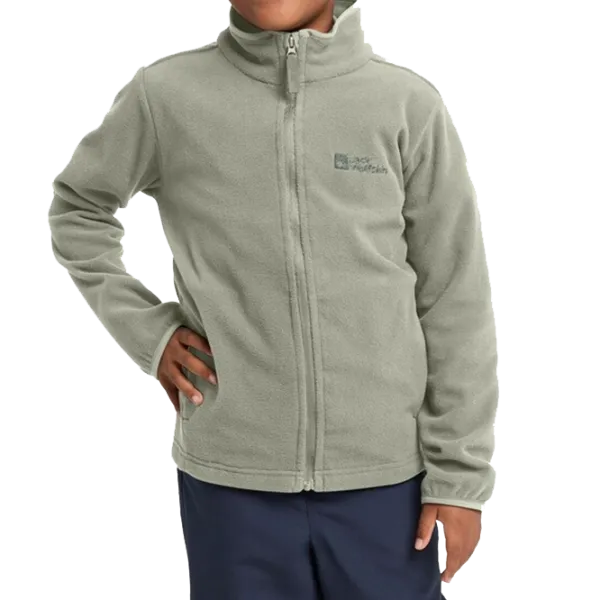 Толстовка для мальчиков Jack Wolfskin Taunus Jacket K Зелёный photo 3