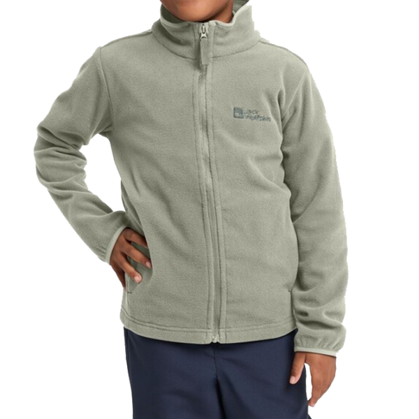 Толстовка для мальчиков Jack Wolfskin Taunus Jacket K Зелёный photo 3