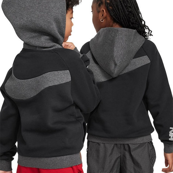 Толстовка для мальчиков Nike K Nsw Amplify Club Po Hoodie L/ Черный photo 2