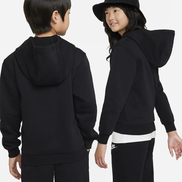 Толстовка для мальчиков Nike K Nsw Club Flc Hdy Lbr XL/ Черный photo 5 Толстовка для мальчиков Nike K Nsw Club Flc Hdy Lbr XL/ Черный photo 5