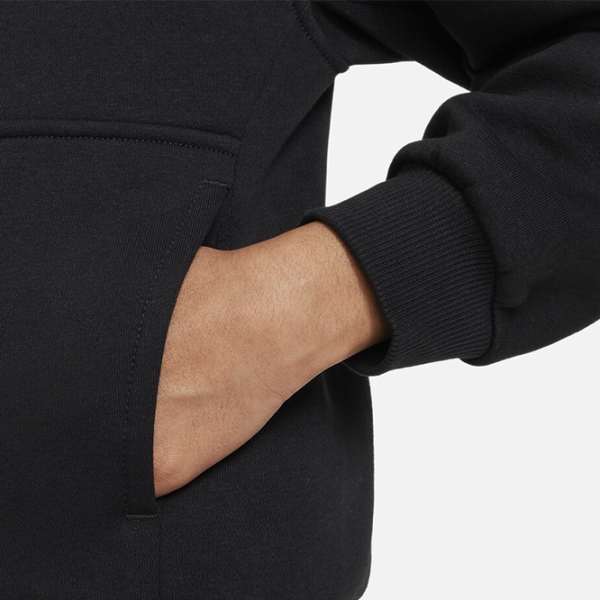 Толстовка для мальчиков Nike K Nsw Club Flc Hd Fz Ls Lbr XL/ Черный photo 4 Толстовка для мальчиков Nike K Nsw Club Flc Hd Fz Ls Lbr XL/ Черный photo 4