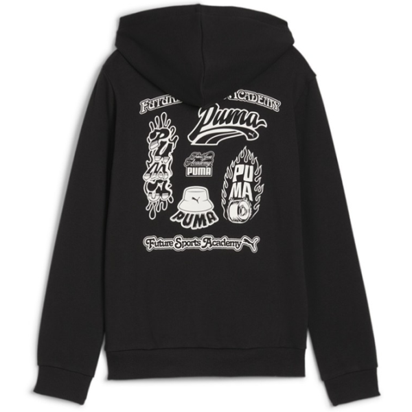 Hanorac pentru băieți Puma Ess+ Mid 90S Hoodie Tr B Black photo 2 Hanorac pentru băieți Puma Ess+ Mid 90S Hoodie Tr B Black photo 2