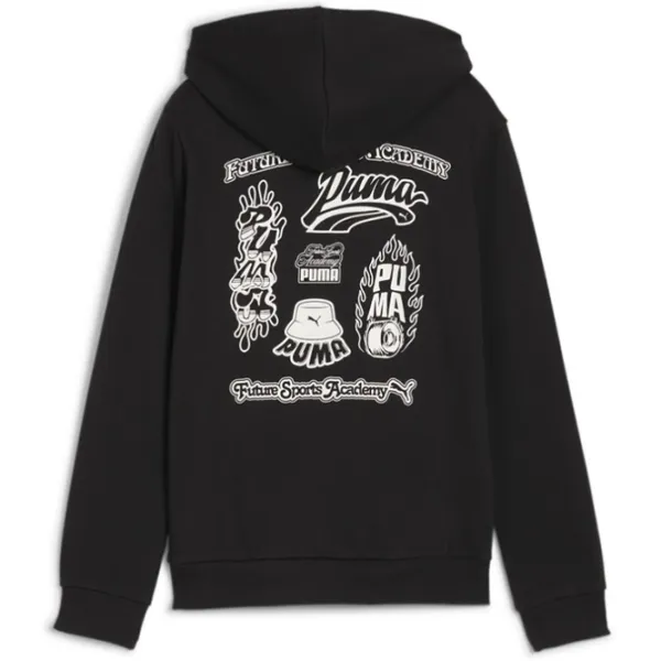 Толстовка для мальчиков Puma Ess+ Mid 90S Hoodie Tr B Черный photo 2