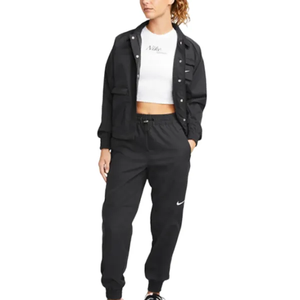Спортивные брюки для женщин Nike W Nsw Swsh Pant Wvn XL/ Черный photo 3 Спортивные брюки для женщин Nike W Nsw Swsh Pant Wvn XL/ Черный photo 3