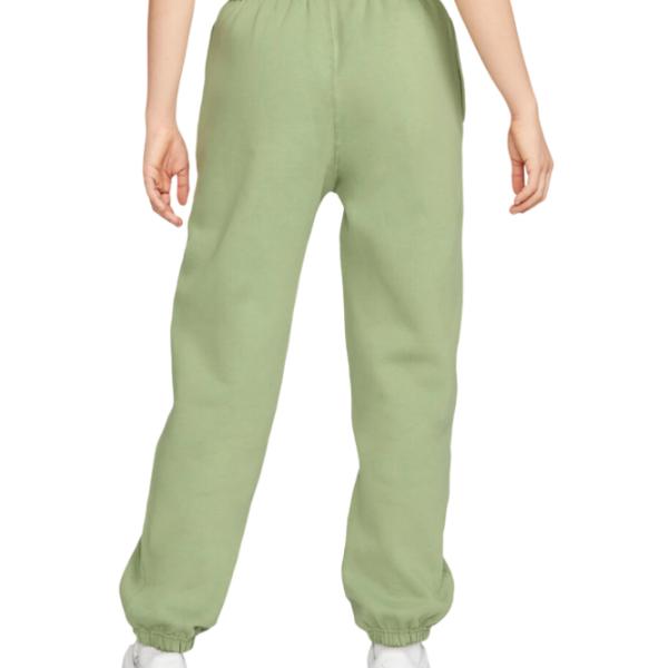 Pantaloni sportivi pentru femei Nike W Nrg Flc Pant S / Dark Olive Green photo 2