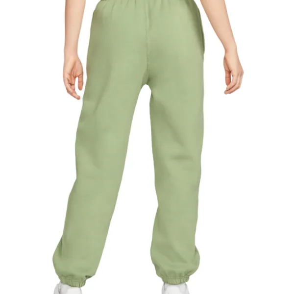 Спортивные брюки для женщин Nike W Nrg Flc Pant L / Dark Olive Green photo 2