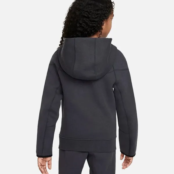 Толстовка для мальчиков Nike Nsw Tech Flc Fz S/ Серый photo 2 Толстовка для мальчиков Nike Nsw Tech Flc Fz S/ Серый photo 2