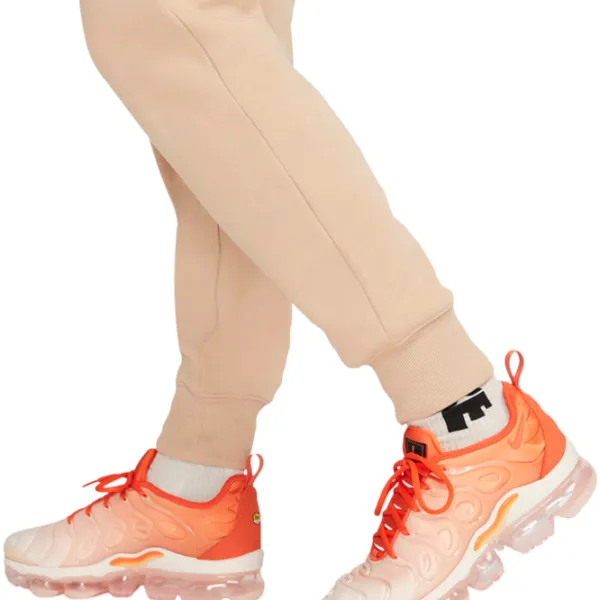 Pantaloni sportivi pentru femei Nike W Nsw Phnx Flc Hr Pant Std XL / Beige photo 4