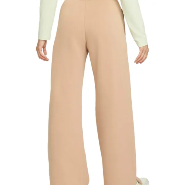 Pantaloni sportivi pentru femei Nike W Nsw Phnx Flc Hr Pant Wide XL/ Beige photo 2 Pantaloni sportivi pentru femei Nike W Nsw Phnx Flc Hr Pant Wide XL/ Beige photo 2