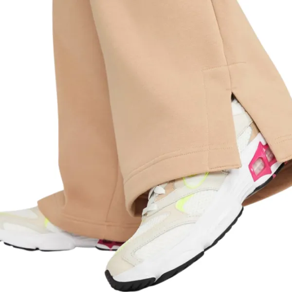 Pantaloni sportivi pentru femei Nike W Nsw Phnx Flc Hr Pant Wide XL/ Beige photo 4 Pantaloni sportivi pentru femei Nike W Nsw Phnx Flc Hr Pant Wide XL/ Beige photo 4