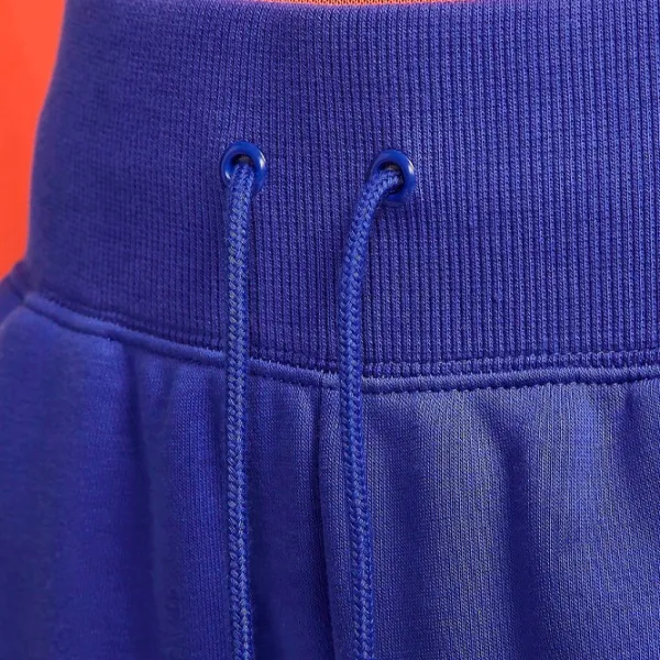 Pantaloni sportivi pentru femei Nike W Nsw Phnx Flc Hr Pant Wide L/ Navy photo 6